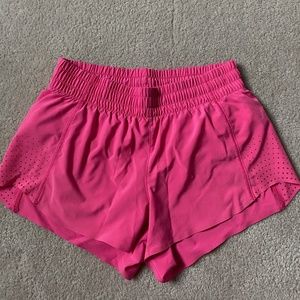 Athleta Womens Hot Pink 3" Hustle Short